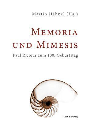 Memoria und Mimesis von Hähnel,  Martin