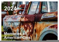 Memories of American Cars (Wandkalender 2024 DIN A2 quer), CALVENDO Monatskalender von fotografie,  30nullvier