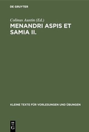 Menandri Aspis et Samia II. von Austin,  Colinus