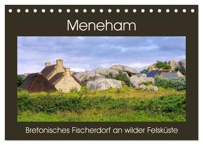 Meneham – Bretonisches Fischerdorf an wilder Felsküste (Tischkalender 2024 DIN A5 quer), CALVENDO Monatskalender von LianeM,  LianeM