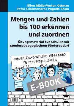 Mengen und Zahlen bis 100 erkennen und zuordnen von Müller,  E., Ottman,  A., Saam,  A. Pogoda, Schön,  P.