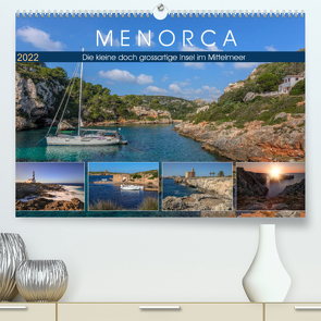 Menorca, die kleine doch grossartige Insel im Mittelmeer (Premium, hochwertiger DIN A2 Wandkalender 2022, Kunstdruck in Hochglanz) von Kruse,  Joana