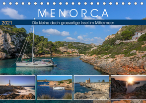 Menorca, die kleine doch grossartige Insel im Mittelmeer (Tischkalender 2021 DIN A5 quer) von Kruse,  Joana