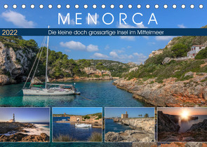 Menorca, die kleine doch grossartige Insel im Mittelmeer (Tischkalender 2022 DIN A5 quer) von Kruse,  Joana