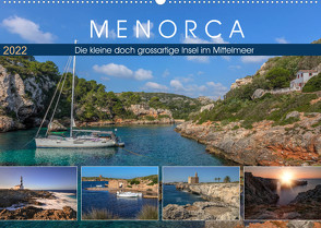 Menorca, die kleine doch grossartige Insel im Mittelmeer (Wandkalender 2022 DIN A2 quer) von Kruse,  Joana