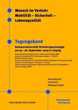 Mensch im Verkehr – Mobilität – Sicherheit – Lebensqualität von Kranich,  Udo, Reschke,  Konrad, Schubert,  Wolfgang