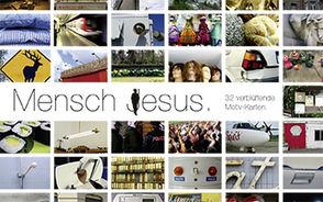 Mensch Jesus. – Textkarten von Jung,  Eva