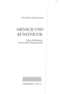 „Mensch und Kunstfigur“ von Zimmermann,  Friederike