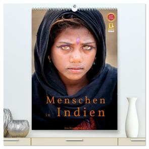Menschen in Indien (hochwertiger Premium Wandkalender 2024 DIN A2 hoch), Kunstdruck in Hochglanz von Benninghofen,  Jens