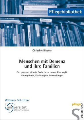 Menschen mit Demenz und ihre Familien von Riesner,  Christine