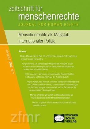 Menschenrechte als Maßstab internationaler Politik von Debus,  Tessa, Kreide,  Regina, Krennerich,  Michael, Malowitz,  Karsten, Pollmann,  Arnd, Zwingel,  Susanne