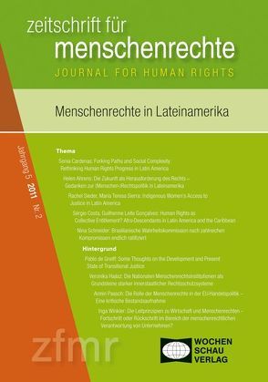 Menschenrechte und Lateinamerika von Debus,  Tessa, Kreide,  Regina, Krennerich,  Michael, Malowitz,  Karsten, Pollmann,  Arnd, Zwingel,  Susanne