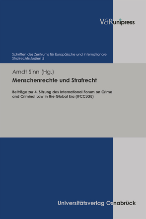 Menschenrechte und Strafrecht von Beck,  Susanne, Golovnenkov,  Pavel, Heger,  Martin, Hellmann,  Uwe, Petzsche,  Anneke, Rosenau,  Henning, Sinn,  Arndt, Stage,  Diana, Wörner,  Liane