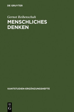 Menschliches Denken von Reibenschuh,  Gernot