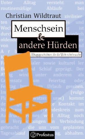 Menschsein & andere Hürden von Becker,  Ronny, Gehrmann,  Jutta, Wildtraut,  Christian