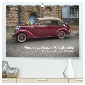 Mercedes Benz 170 Cabriolet (hochwertiger Premium Wandkalender 2024 DIN A2 quer), Kunstdruck in Hochglanz