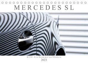 Mercedes SL R230 – Ein Denkmal auf Rädern (Tischkalender 2023 DIN A5 quer) von Schürholz,  Peter