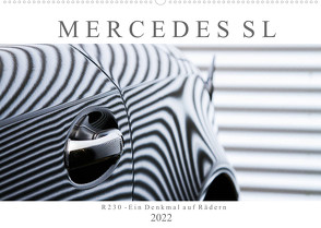 Mercedes SL R230 – Ein Denkmal auf Rädern (Wandkalender 2022 DIN A2 quer) von Schürholz,  Peter