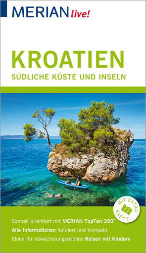 MERIAN live! Reiseführer Kroatien Südliche Küste und Inseln von Klöcker,  Harald