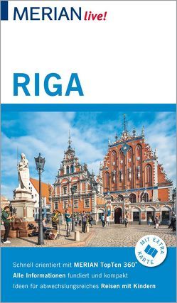 MERIAN live! Reiseführer Riga von Bauermeister,  Christiane