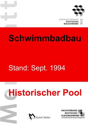 Merkblatt Schwimmbadbau von Fachverband Deutsches Fliesengewerbe im ZDB