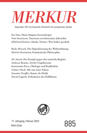 MERKUR 2/2023 von Demand,  Christian, Knörer,  Ekkehard