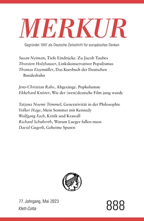 MERKUR 5/2023 von Demand,  Christian