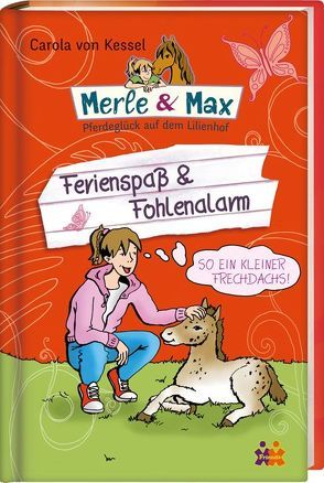 Merle & Max. Ferienspaß & Fohlenalarm von Kessel,  Carola von