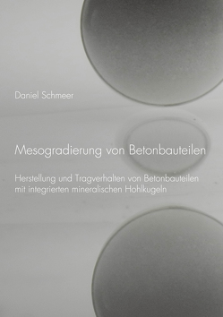 Mesogradierung von Betonbauteilen von Schmeer,  Daniel