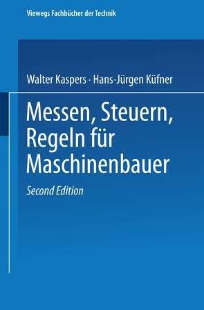 Messen Steuern Regeln von Kaspers,  Walter