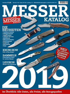 MESSER KATALOG 2019 von Wieland,  Hans Joachim