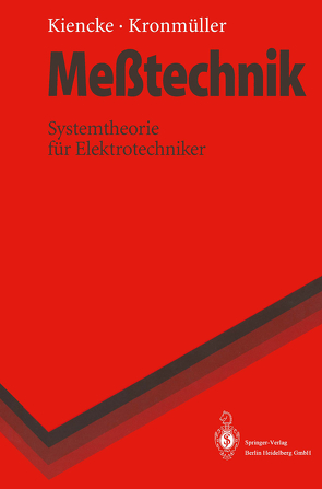 Meßtechnik von Kiencke,  Uwe, Kronmüller,  Heinz