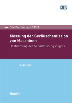 Messung der Geräuschemission von Maschinen