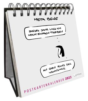 meta bene Postkartenkalender 2023 von meta bene