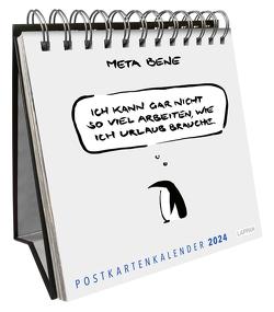 meta bene Postkartenkalender 2024 von meta bene