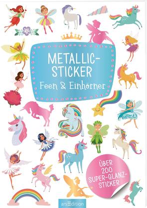 Metallic-Sticker – Feen & Einhörner