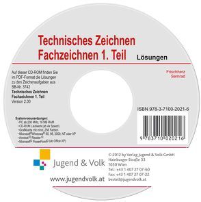 Technisches Zeichnen – Fachzeichnen 1. Teil von Frischherz,  Adolf, Semrad,  Karl