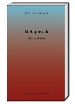 Metaphysik von Geyer,  Carl-Friedrich