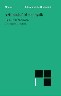 Metaphysik. Zweiter Halbband von Aristoteles, Seidl,  Horst