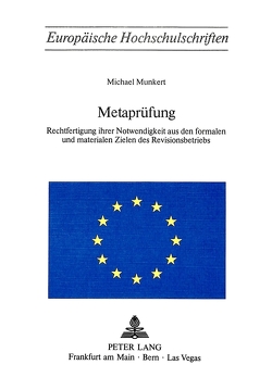 Metaprüfung von Munkert,  Michael