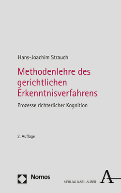 Methodenlehre des gerichtlichen Erkenntnisverfahrens von Strauch,  Hans-Joachim