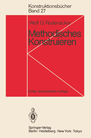 Methodisches Konstruieren von Rodenacker,  Wolf G.