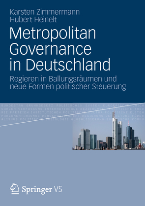 Metropolitan Governance in Deutschland von Heinelt,  Hubert, Zimmermann,  Karsten