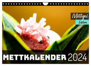 Mettkalender – Mettigel Edition (Wandkalender 2024 DIN A4 quer), CALVENDO Monatskalender von Mettfluencer,  Mettfluencer