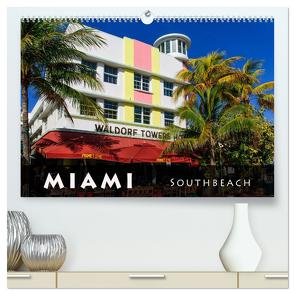 Miami South Beach (hochwertiger Premium Wandkalender 2024 DIN A2 quer), Kunstdruck in Hochglanz von Schleibinger www.js-reisefotografie.de,  Judith