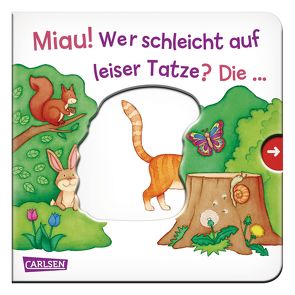 Miau! Wer schleicht auf leiser Tatze? Die … Katze! – Großausgabe – ab 18 Monaten von Dolinger,  Igor, Geis,  Maya