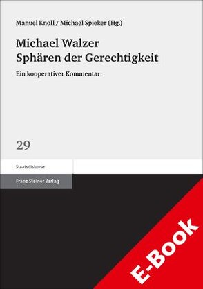 Michael Walzer: Sphären der Gerechtigkeit von Knoll,  Manuel, Spieker,  Michael, Walzer,  Michael