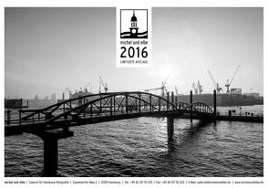 michel und elbe Kalender 2016 – Schwarzweiss von Schmidt-Wiethoff,  Andreas