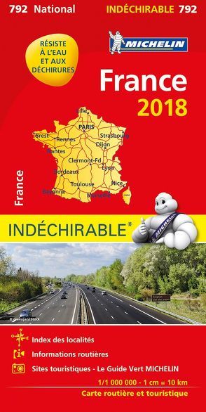 Michelin Frankreich 2018 (widerstandsfähig)