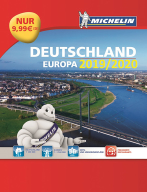 Michelin Straßenatlas Deutschland & Europa 2020/2021